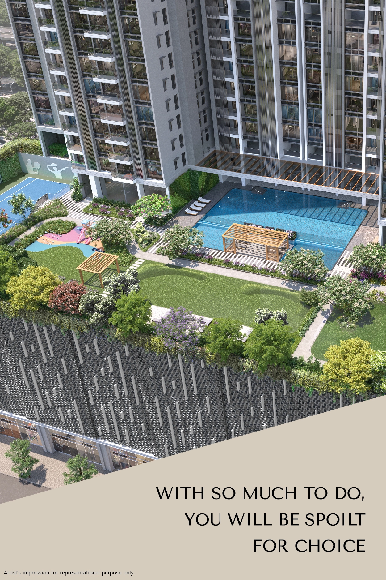 Podium Garden of L&T Realty The Gateway, Sewri