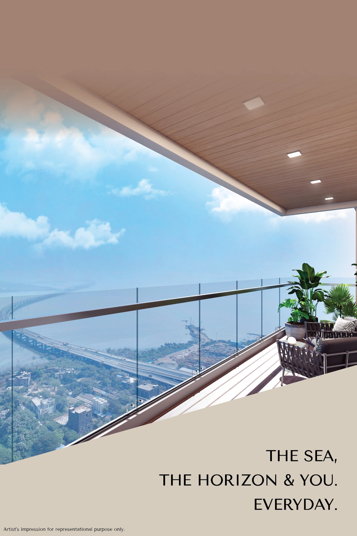 Balcony of L&T Realty The Gateway, Sewri