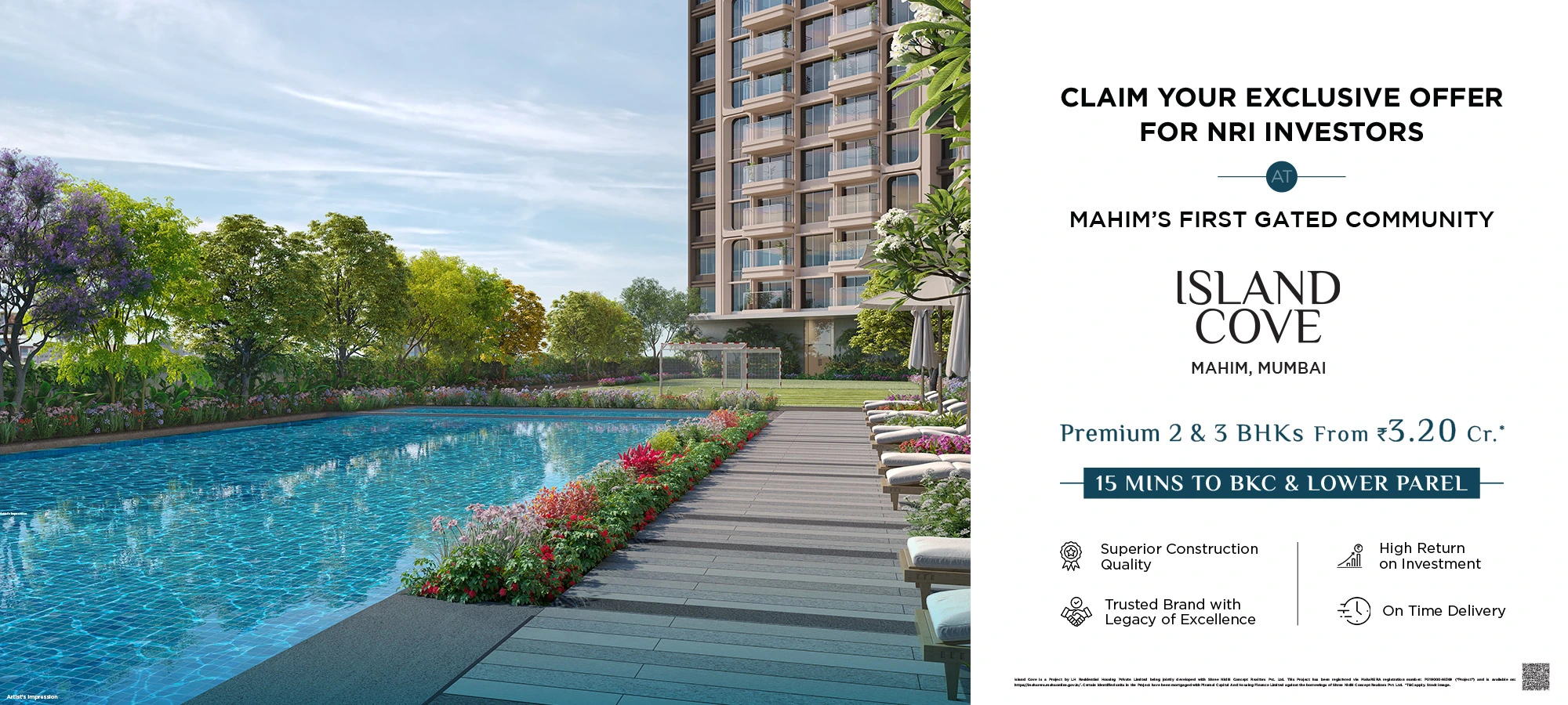 L&T Island Cove Desktop Banner